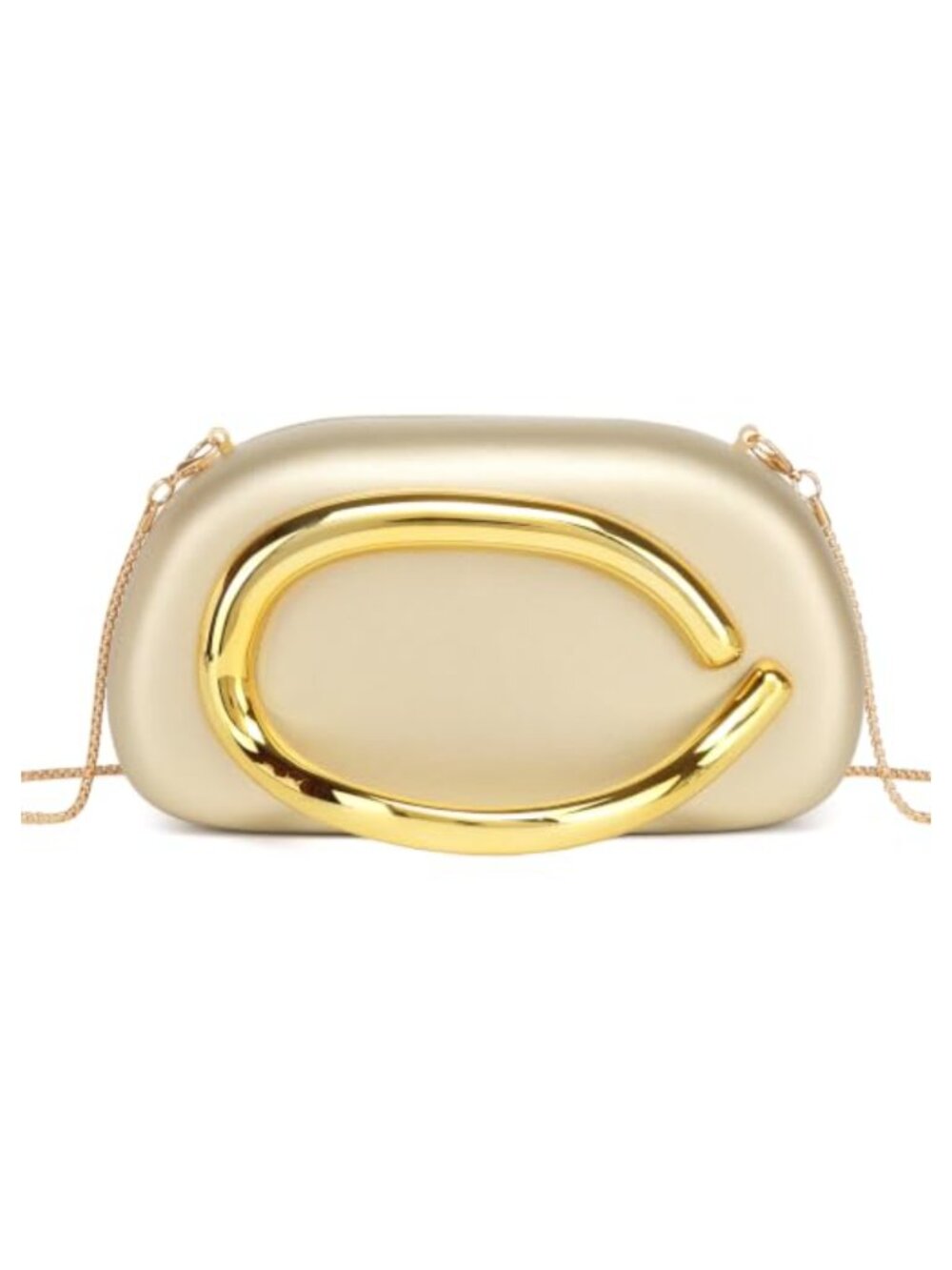 PU Leather Clutch Purse Evening Handbag for Wedding Party Prom